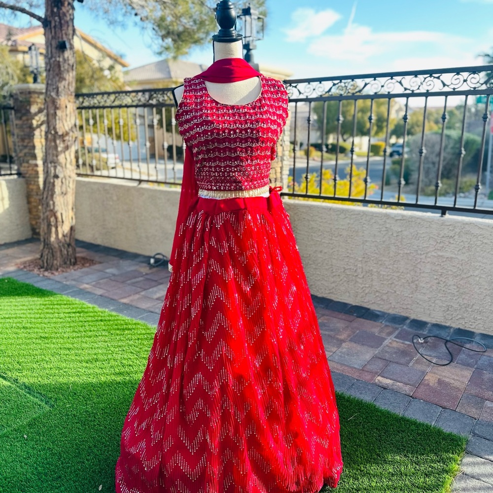 Pink Lehenga Set